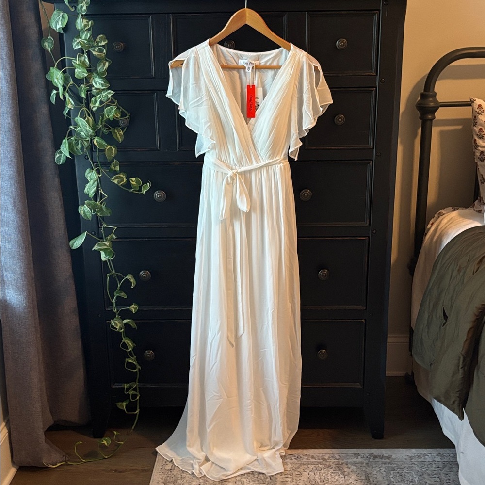 NWT Ever Pretty size 2/XS Flowy Pleated A-Line Chiffon Tiered Mini Dress
